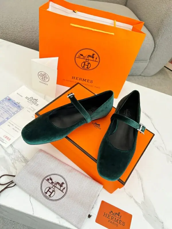 hermes flat chaussures pour femme s_12365a31